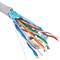 Coil cable 24AWG stranded category 5e FTP 305m