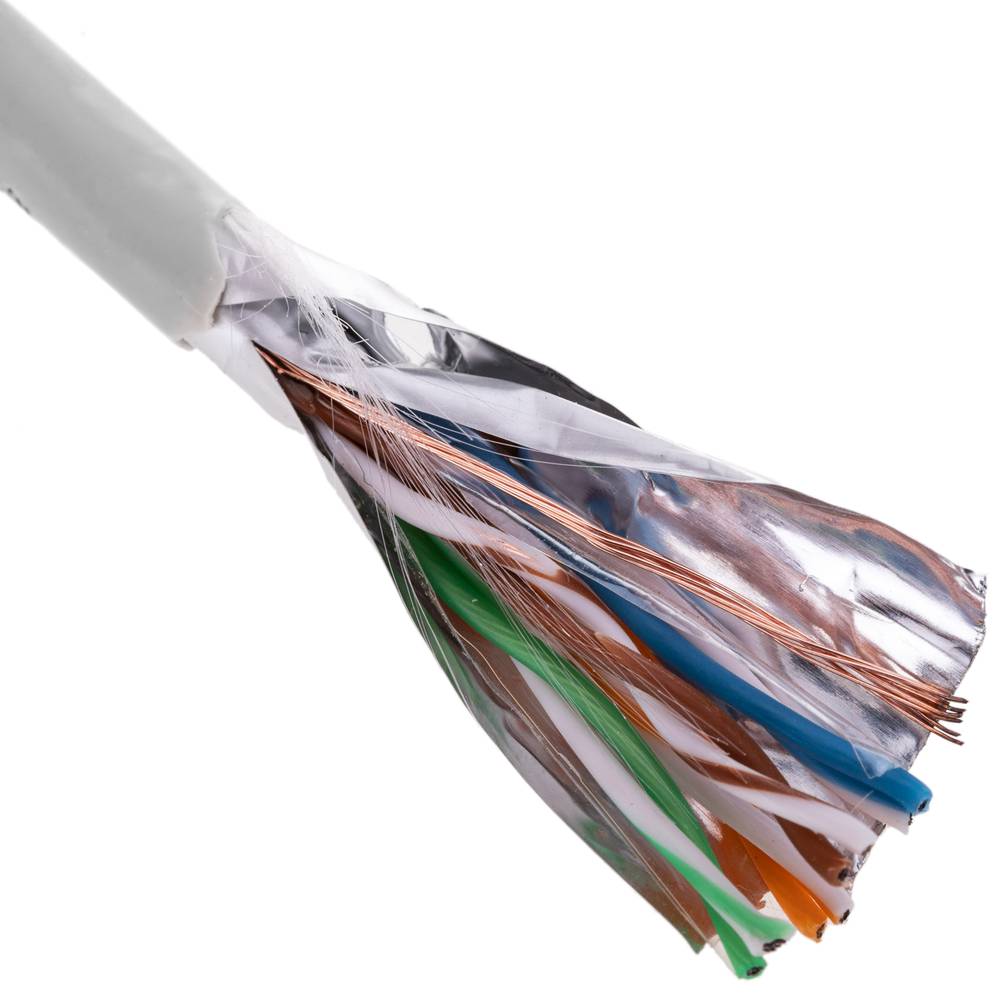 Bobina cavo categoria 5e FTP 24AWG flessibile 100m