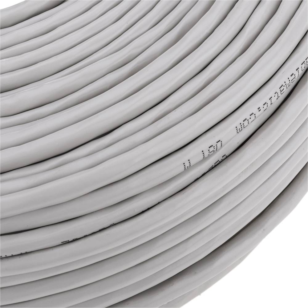 305 m flexibele grijze FTP Cat.5e Ethernet-netwerkkabelhaspel