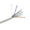 Coil cable FTP category 6 24AWG flexible gray 100m