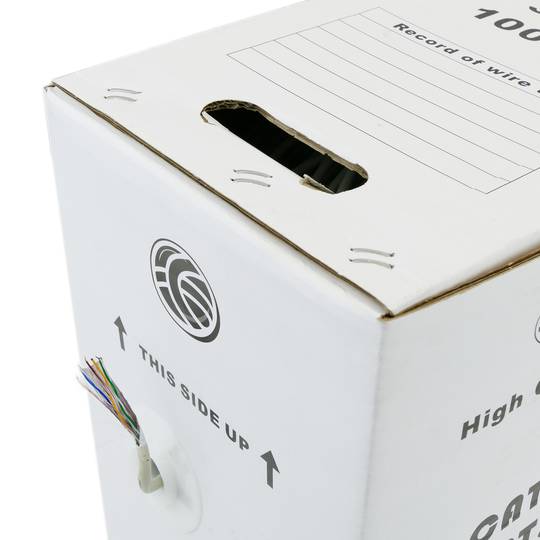 Catégorie 6 FTP câble coil flexible 24AWG 305m