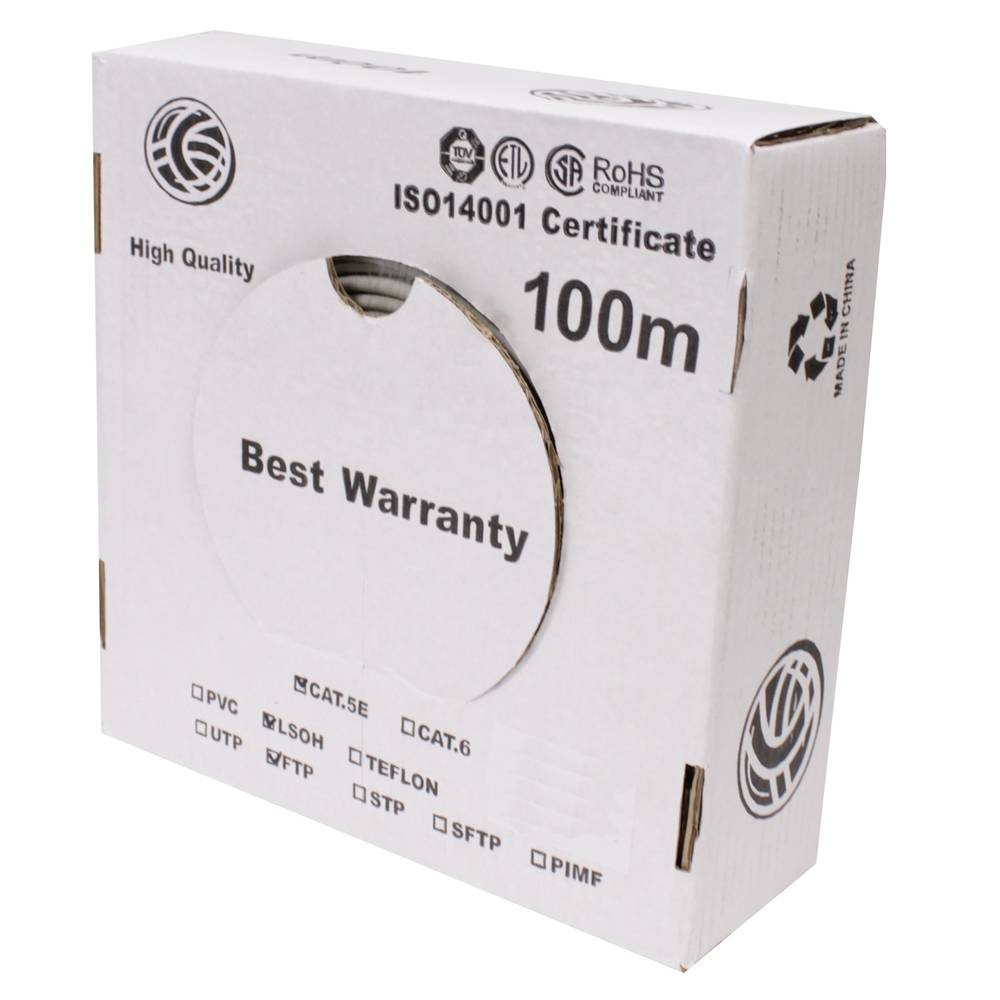 Cat.5e FTP Kabeltrommel 24AWG LSHF Drive 100m