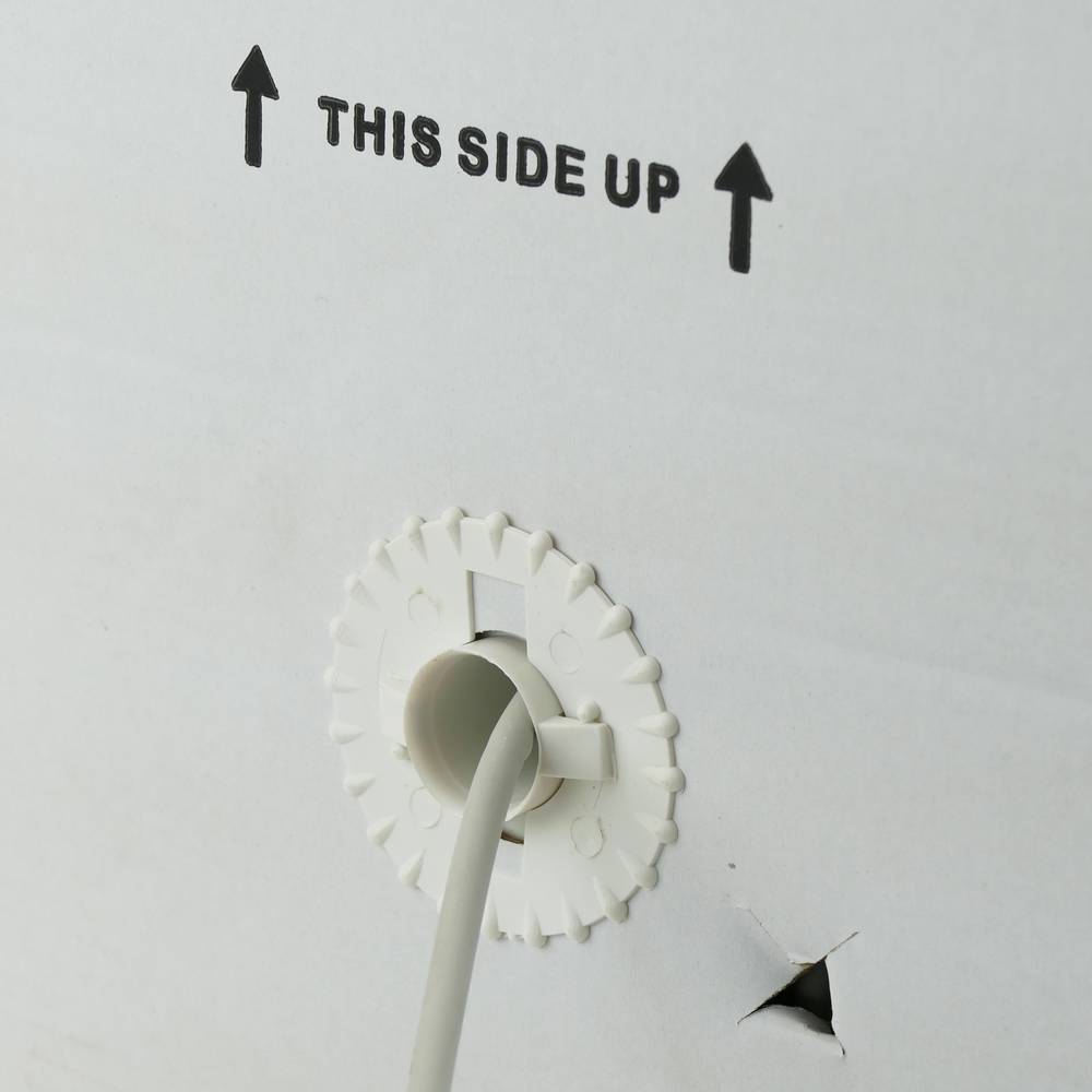 Bobina de cabo FTP Cat6 24AWG flexível LSHF 305m