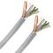 Enrouleur de câble LSHF FTP catégorie 6 24AWG rigide gris 100 m