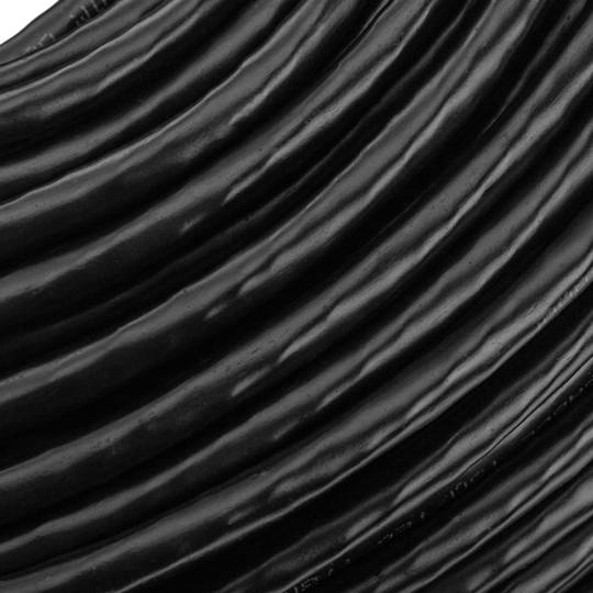 305 m lange starre schwarze Cat. 6 UTP-Ethernet-Netzwerkkabeltrommel für den Außenbereich