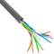 Lanberg Bobina di LAN UTP Cat. 6 rigido CU AWG24 Fluke testato grigio 305m
