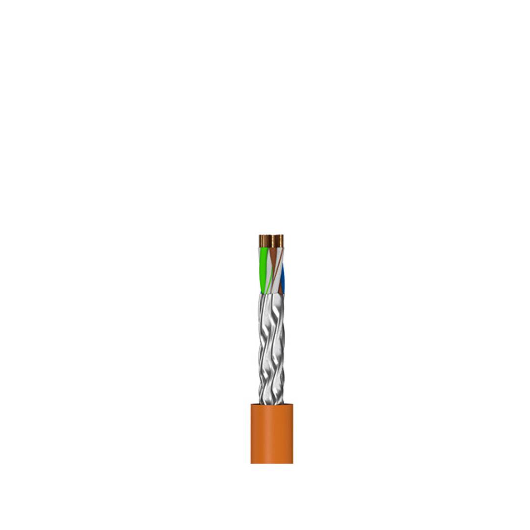 Lanberg cat 6A UFTP B2CA LAN network cable 500 m orange color LCU6-11B2-0500-O