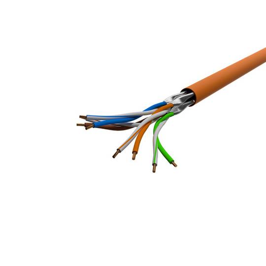 Lanberg cat 6A UFTP B2CA LAN network cable 500 m orange color LCU6-11B2-0500-O