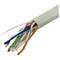 Bobina de cabo de rede LAN UTP categoria cat.5e 24AWG rígido CCA cinza 100m