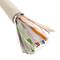 Bobine de câble réseau LAN FTP catégorie cat.6 24AWG rigide CCA gris 100m
