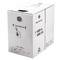 Bobina de cable de xarxa LAN FTP categoria cat.6 24awg CCA rígid gris 305m