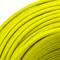 Bobina de cable de red LAN UTP categoría cat.6 23AWG CCA rígido amarillo 305 m