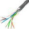 Bobina de cable de xarxa ethernet SFTP Lanberg Cat.5e gris 305m