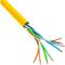 305 m starre gelbe Cat. 5e UTP CCA Ethernet-Netzwerkkabeltrommel LCU5-10CC-0305-Y