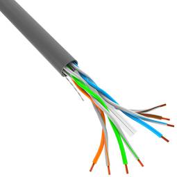 Lanberg Haspel LAN-netwerkkabel UTP Cat.6 star CCA AWG24 grijs 305m