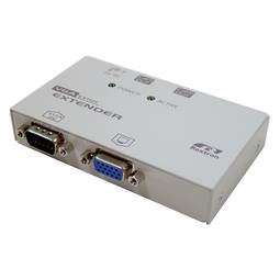 Rextron VGA Extender + 1 VGA 1 VGA-IN-OUT-OUT + 2 RJ45 (EV-112L)