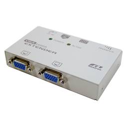 Rextron VGA Extender 1 RJ45-IN + 2 VGA-OUT + 1 RJ45-OUT (EV-021X)