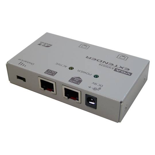 Rextron VGA Extender 1 RJ45-IN + 2 VGA-OUT + 1 RJ45-OUT (EV-021X)