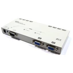 Rextron 1 VGA Extender VGA-IN-OUT VGA + 2 + 8 RJ45-OUT (ERV-128L)