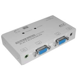Rextron 2 VGA Extender AV-OUT + 1 RJ45-IN (EVA-02R)