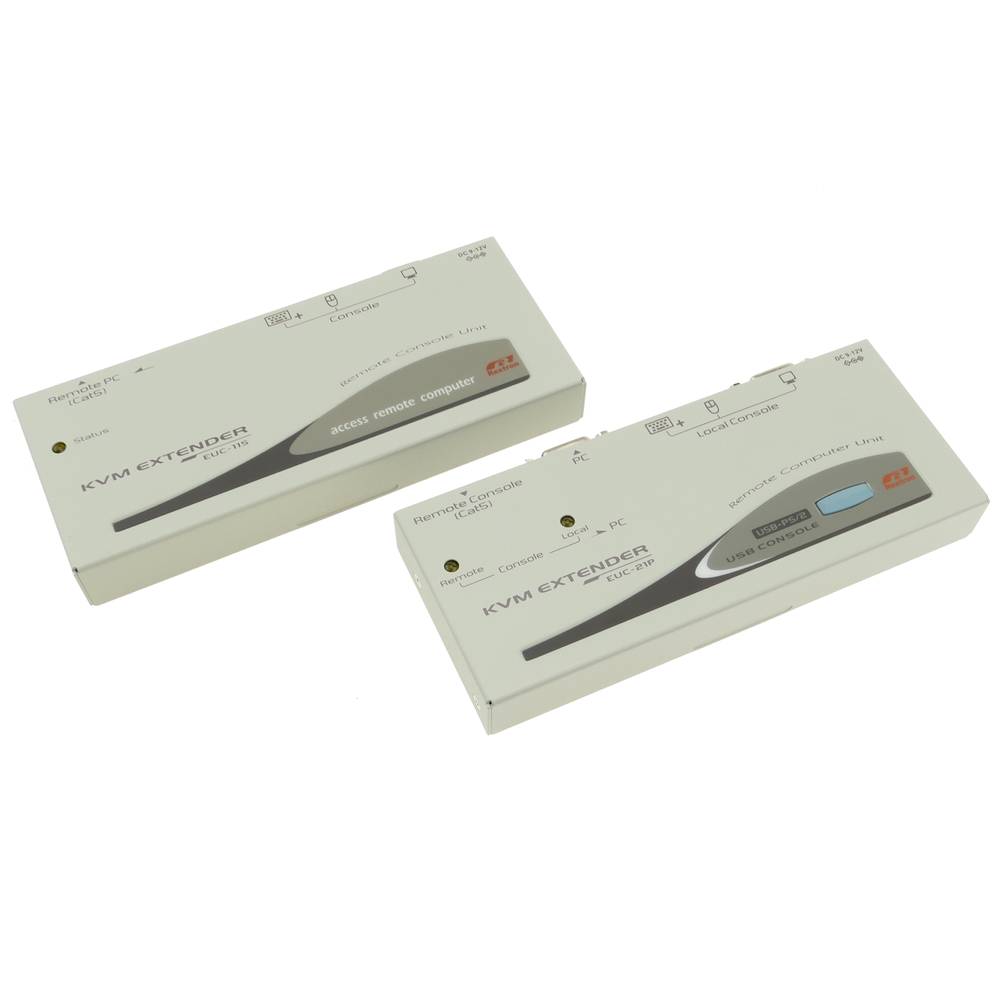 Rextron KVM-extender PS2 + USB (KVM-USB naar PC-USB + KVM-USB)