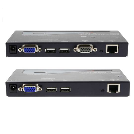 200m HD Rextron KVM-Extender (KVM-USB > PC-USB + KVM-USB)