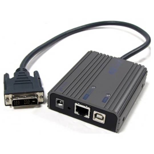 Video Extender over LAN per 1920x1080 DVI-D extender Rextron xtraViU