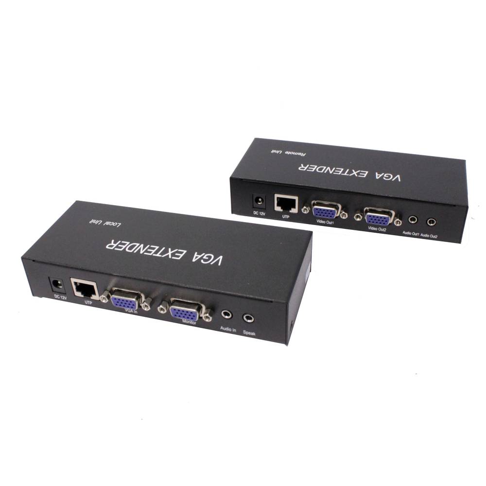 DYLINK VGA i przedłużacz audio do UTP kat. 5 na 100m