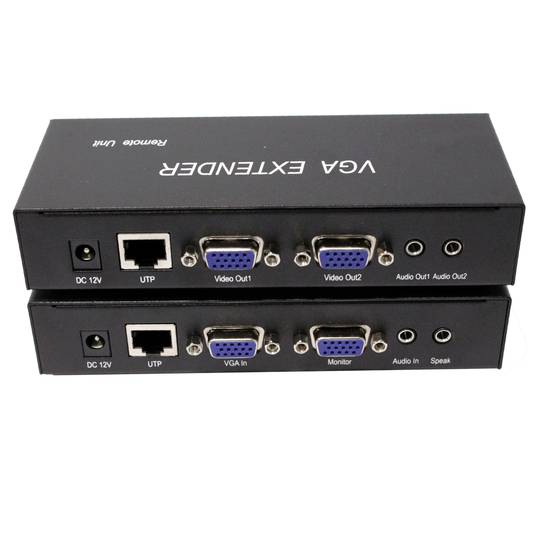 DYLINK VGA i przedłużacz audio do UTP kat. 5 na 100m