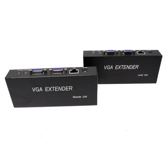 DYLINK VGA i przedłużacz audio do UTP kat. 5 na 100m
