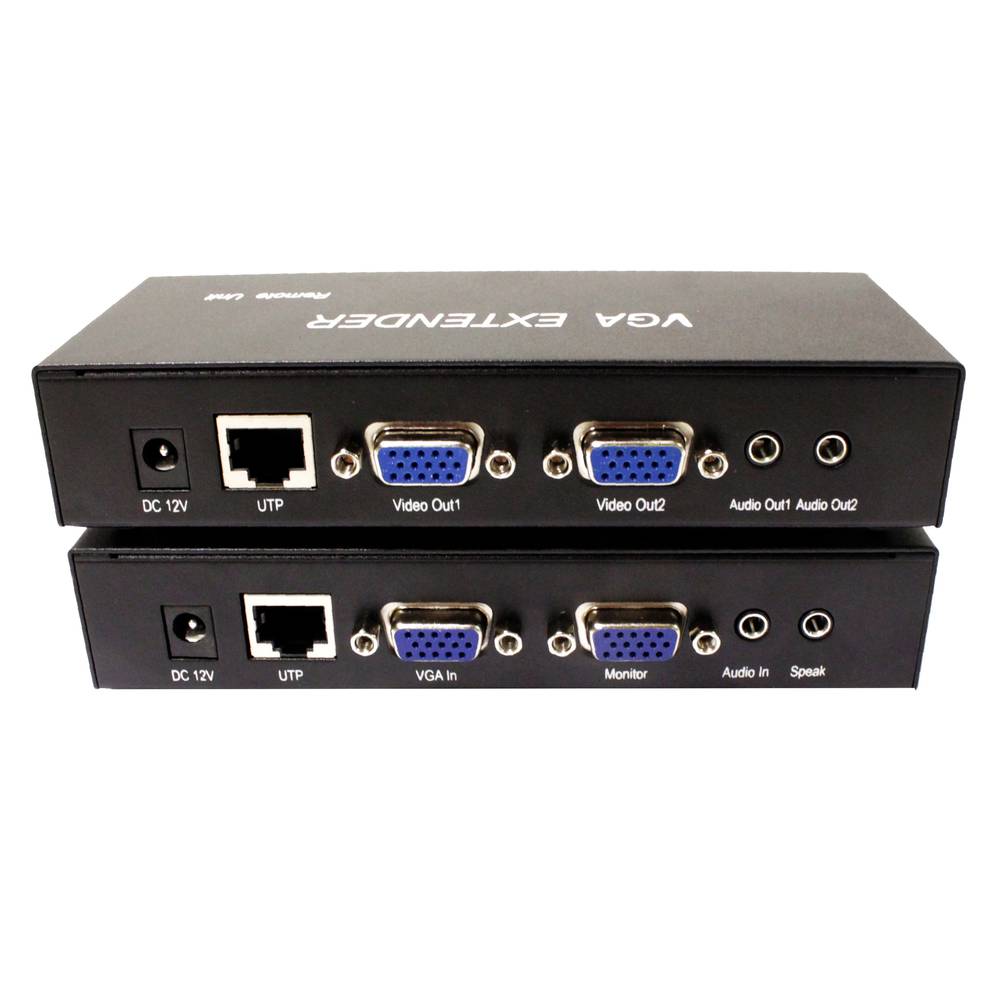DYLINK Extender VGA e audio via Cat.5 UTP a 200m