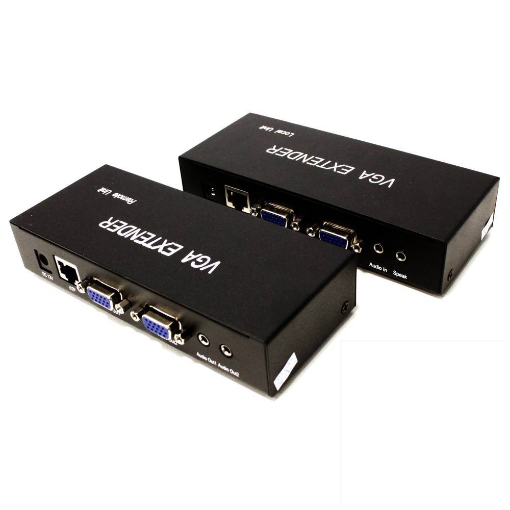 Extender DYLINK VGA et audio sur câble UTP Cat.5 à 300m