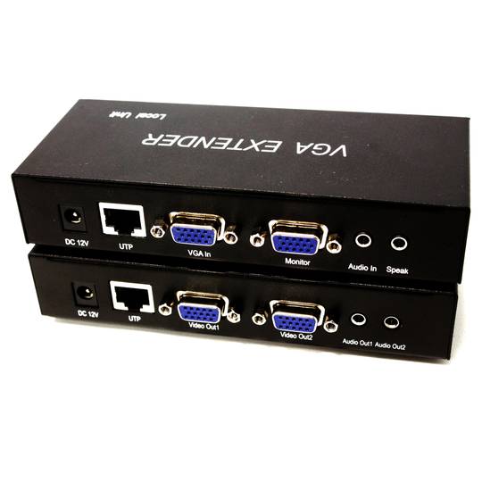 Extender DYLINK VGA et audio sur câble UTP Cat.5 à 300m
