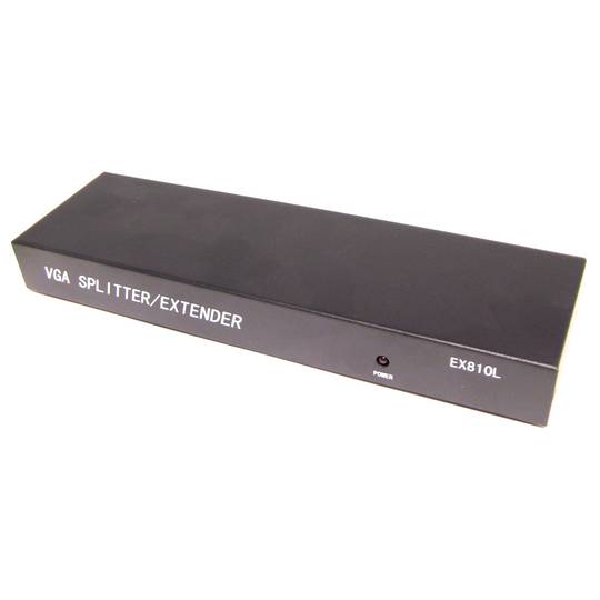 DYLINK Extender VGA e audio via UTP cat.5 LOCALI 8 porte