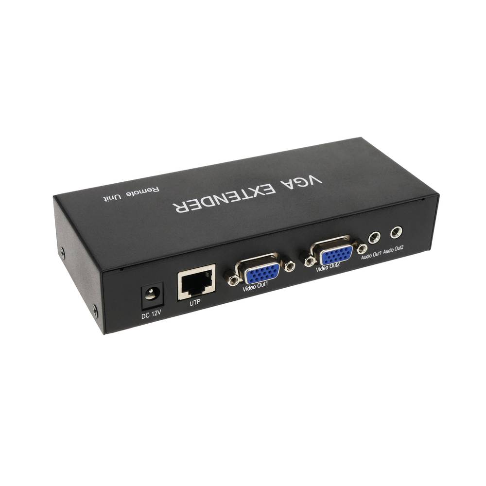 DYLINK VGA i przedłużacz audio UTP Cat.5 100m ZDALNY