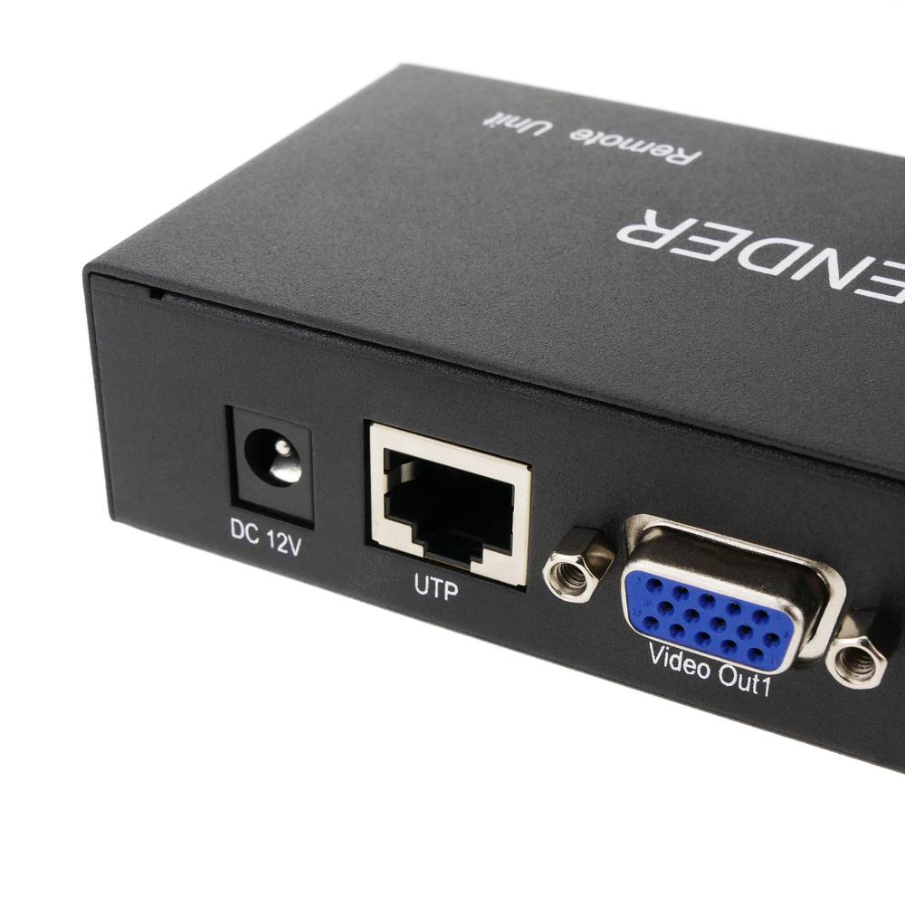 DYLINK VGA i przedłużacz audio UTP Cat.5 100m ZDALNY