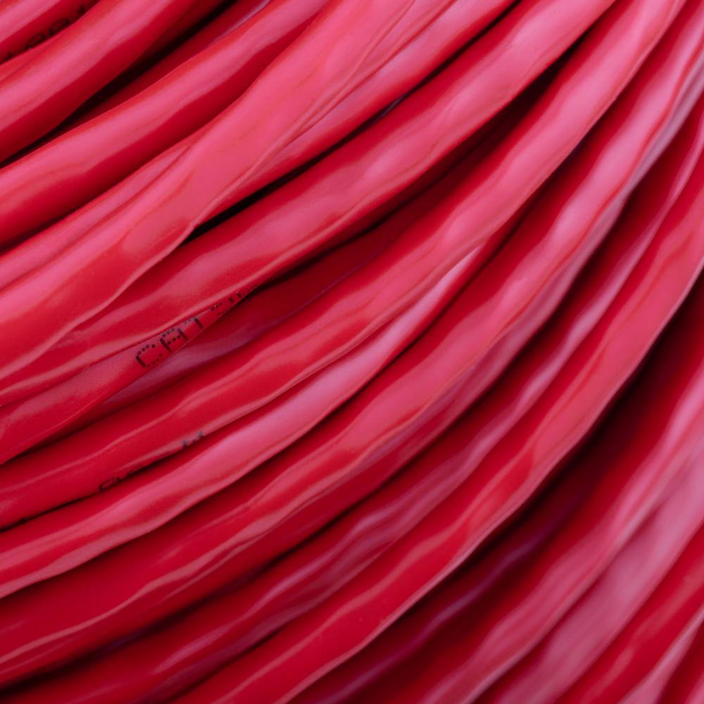 UTP kabelspoel categorie 5e 24AWG CCA star rood 100m