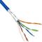 Coil cable category 5e FTP CCA 24AWG solid blue 100m