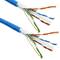 Category 6 FTP cable coil CCA 24AWG solid blue 100m