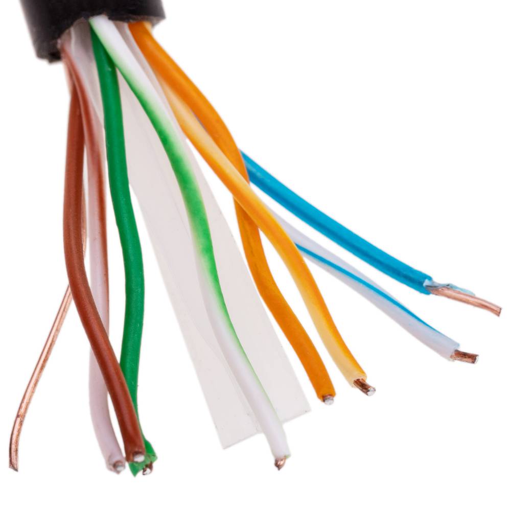 Bobina cable FTP categoria 6 24awg CCA rígid negre 100m