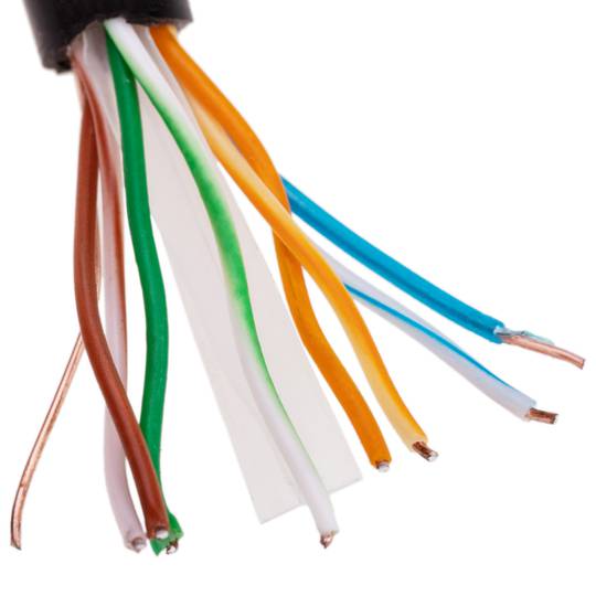 Bobina cable FTP categoria 6 24awg CCA rígid negre 100m