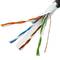 Bobina cable FTP categoria 6 24awg CCA rígid negre 100m