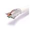 100 m stijve witte Cat.5e FTP CCA Ethernet-netwerkkabelhaspel