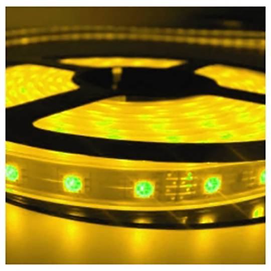 Tira de LEDs flexible 13 lm/led 30 led/m de 5m groc