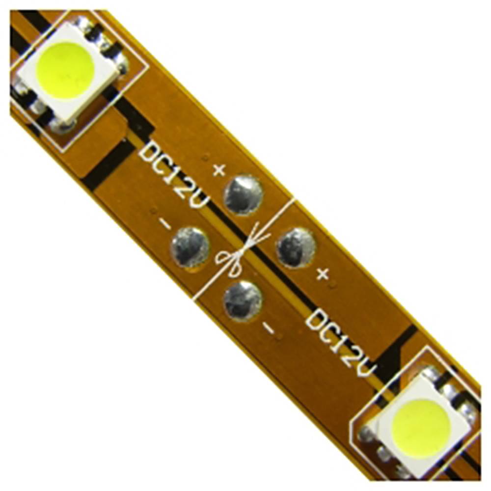 Tira de LEDs flexible 13 lm/led 60 led/m de 5m groc