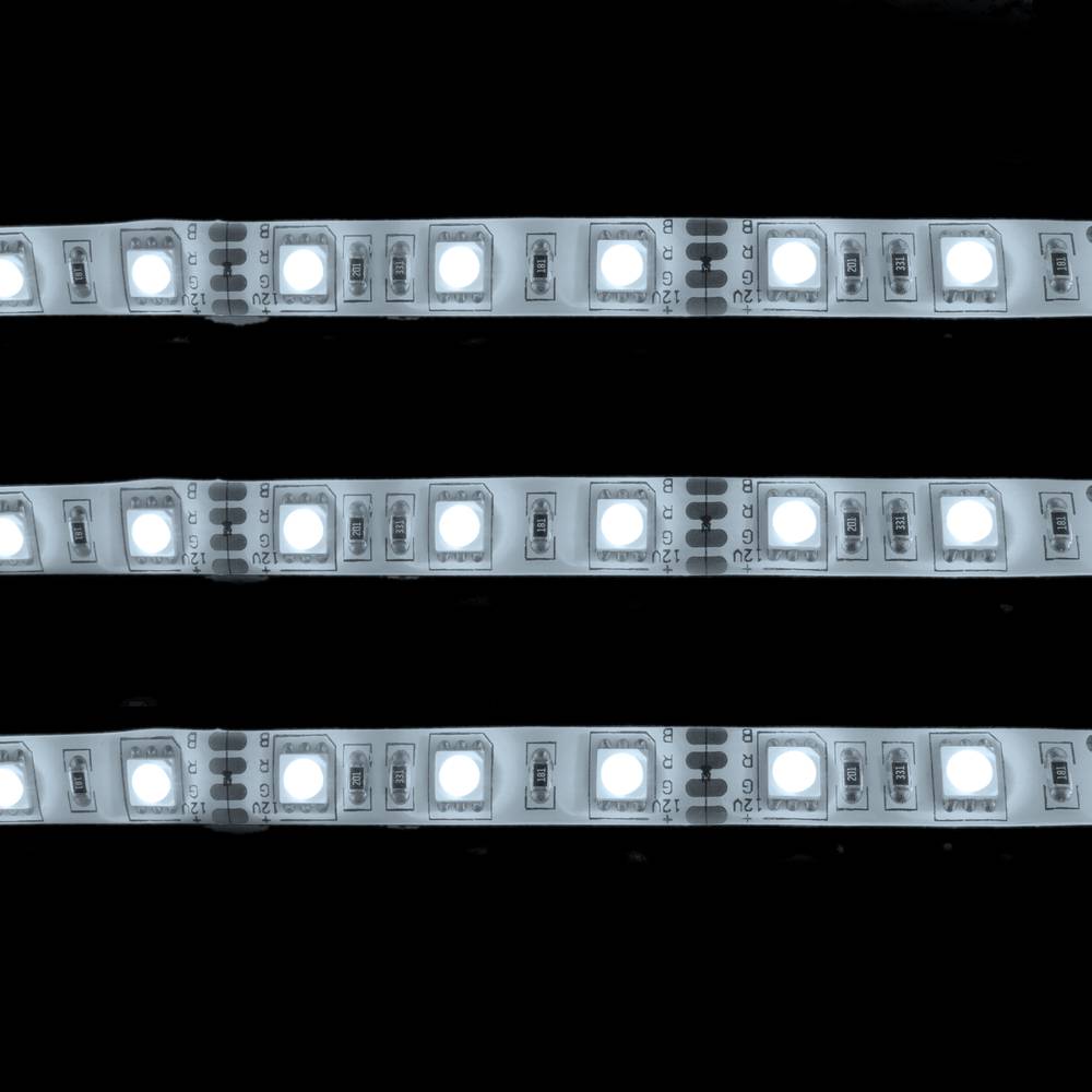 Tira de LEDs flexible 13 lm/led 60 led/m de 5m IP44 blanco intenso