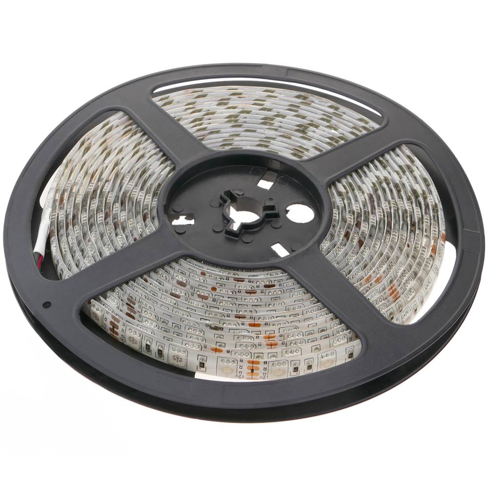 Striscia LED flessibile 13 lm/led 60 led/m 5m IP44 bianco caldo