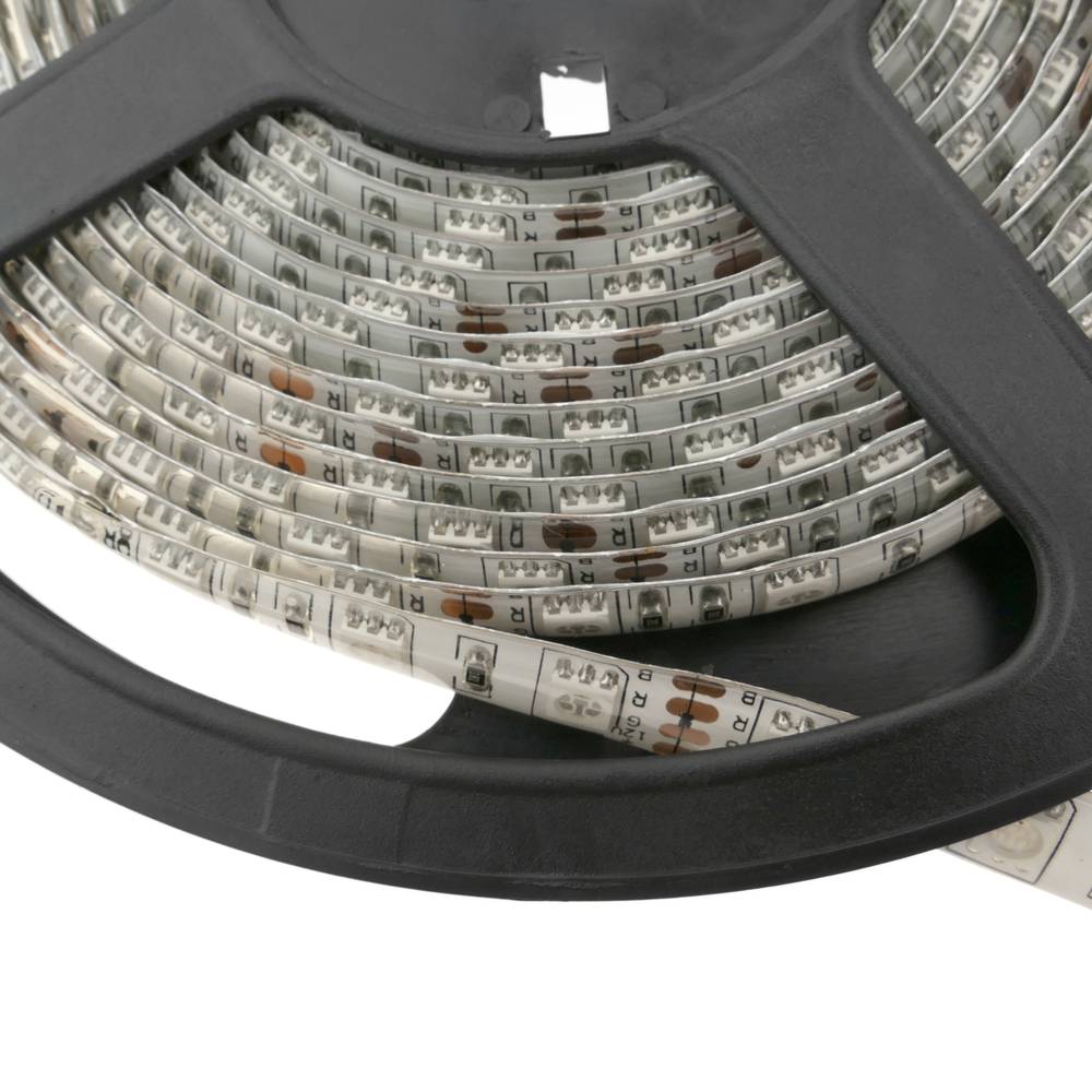 Striscia LED flessibile 13 lm/led 60 led/m 5m IP44 bianco caldo