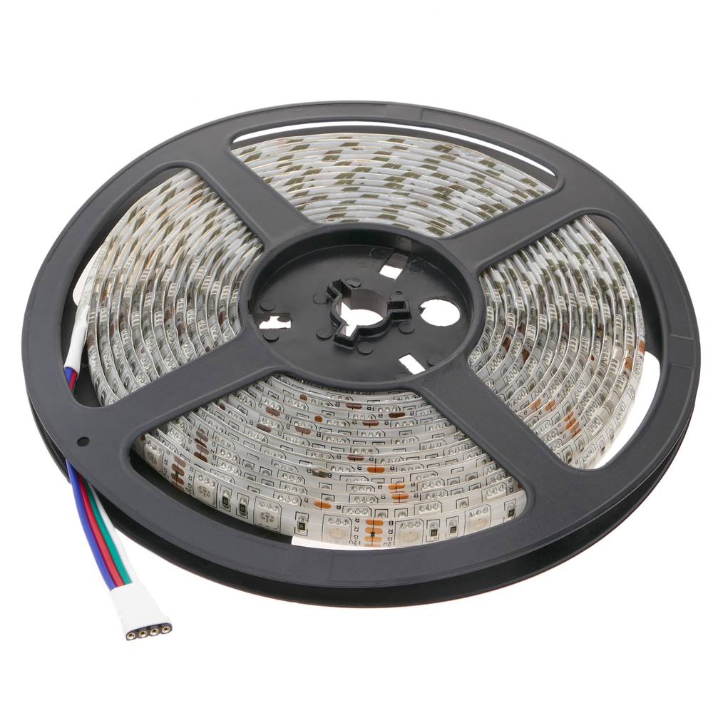 Striscia LED flessibile 13 lm/led 60 led/m 5m IP44 bianco caldo
