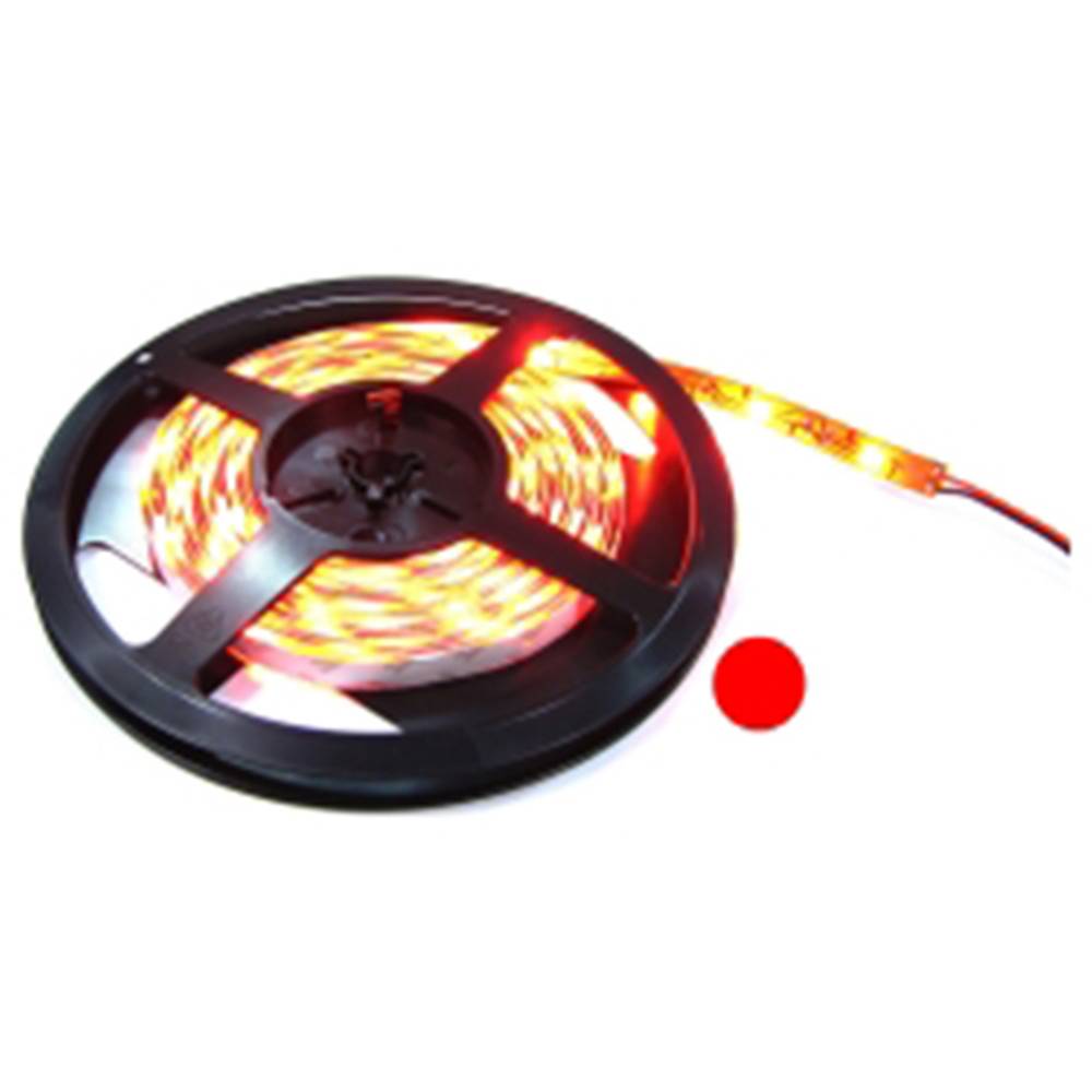 Elastyczny pasek LED 13 lm / led 30 led / m 5m IP68 czerwony